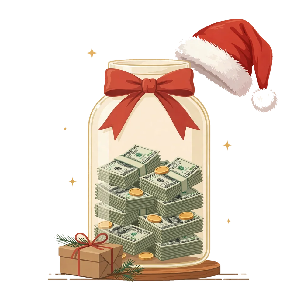 christmas finance hero illustration 2