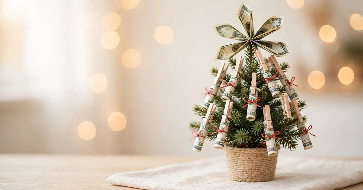 Creative ways to give money as gift for Christmas